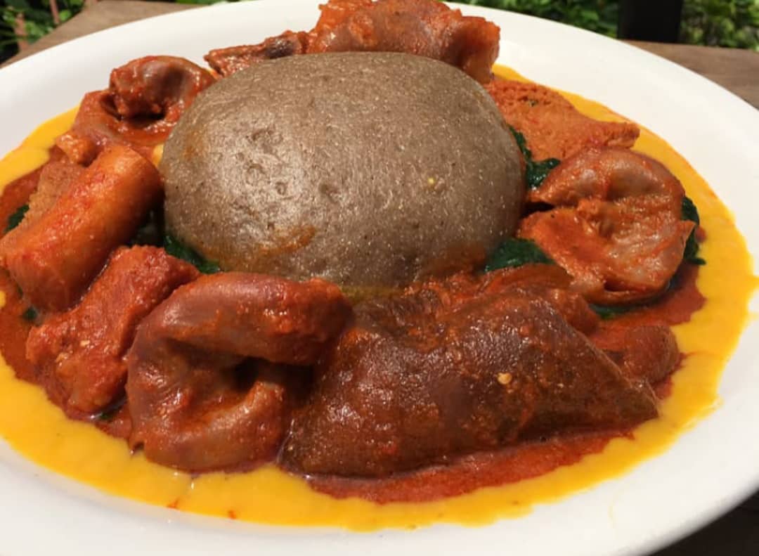 Nigerian Amala made for 9JaTribe