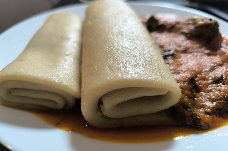 How to make Nigeria Wheat Swallow