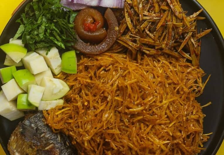 How to make Abacha (African Salad)